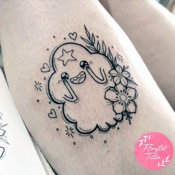 Coolest Womens Adventure Time Tattoos