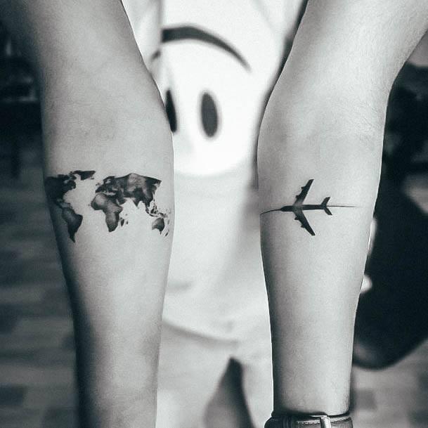 Coolest Womens Airplane Tattoos