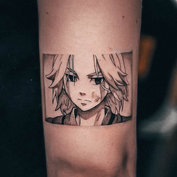 Coolest Womens Anime Tattoos