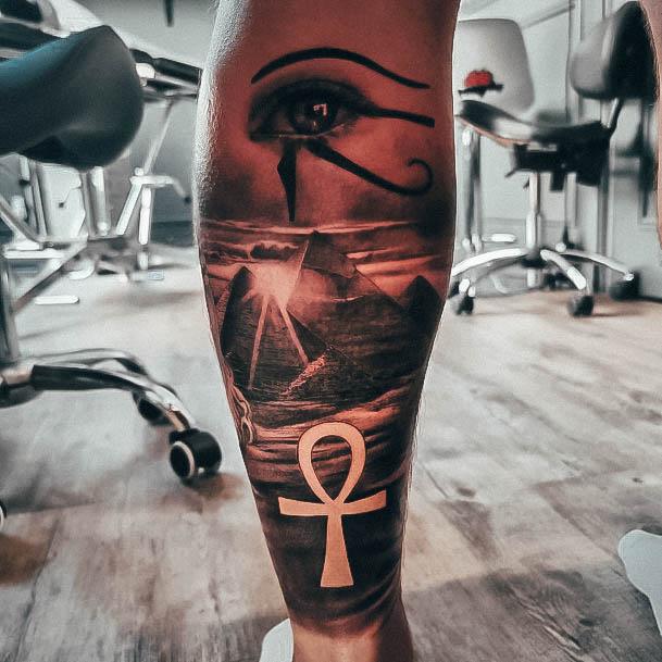 Coolest Womens Ankh Tattoos