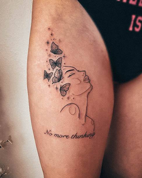 Coolest Womens Anxiety Tattoos