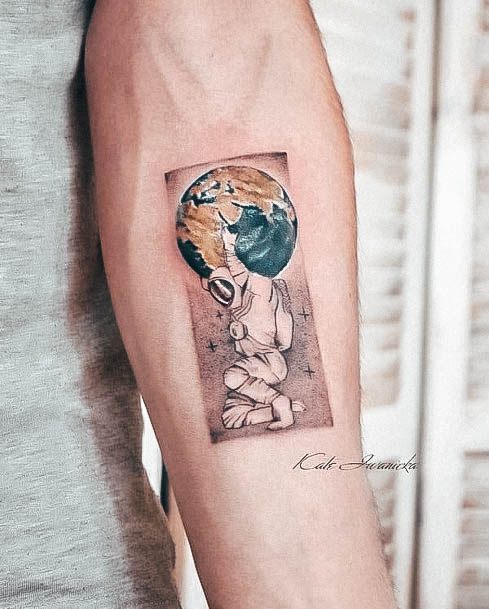 Coolest Womens Astronaut Tattoos