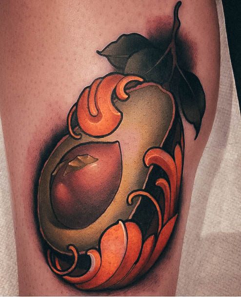 Coolest Womens Avocado Tattoos