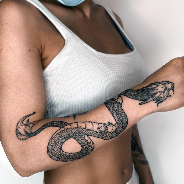 Coolest Womens Awesome Tattoos