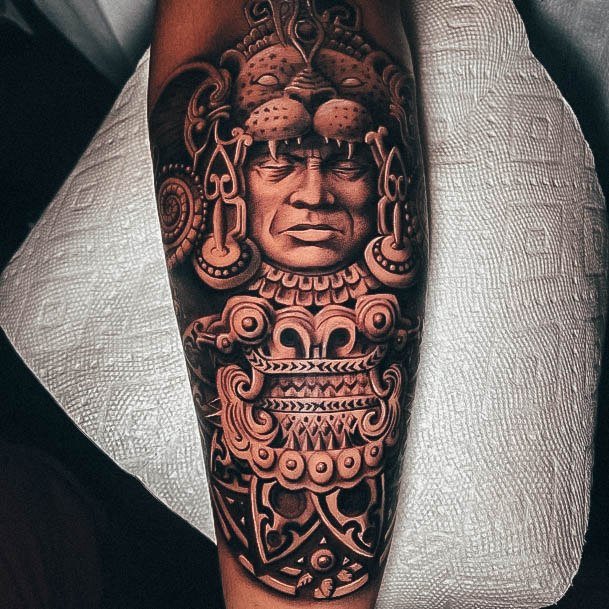 Coolest Womens Aztec Tattoos