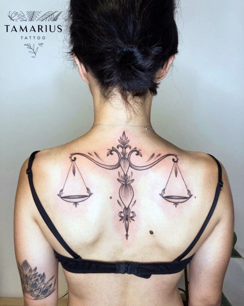 Coolest Womens Balance Tattoos
