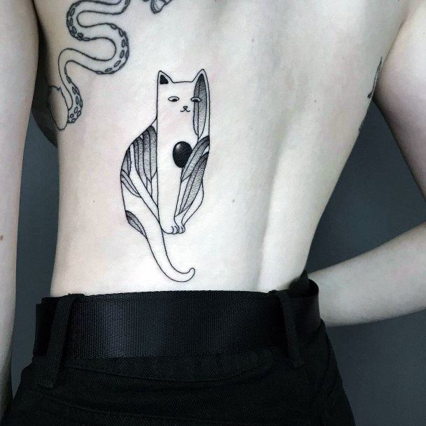 Coolest Womens Black Ink Tattoos