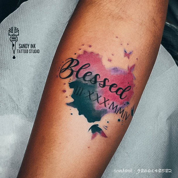 Coolest Womens Blessed Tattoos