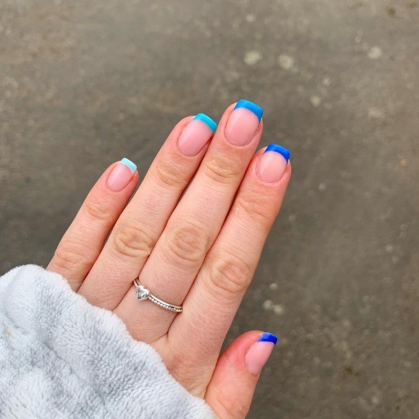 Coolest Womens Blue Summer Nails