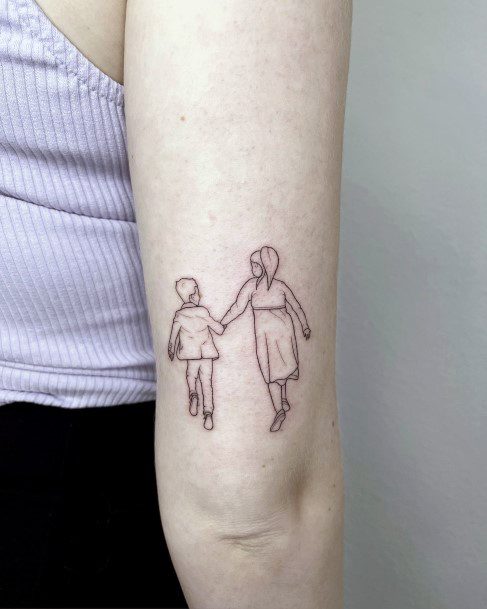 Coolest Womens Brother Sister Tattoos