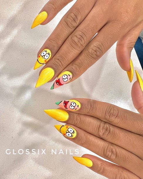 Coolest Womens Cartoon Nails