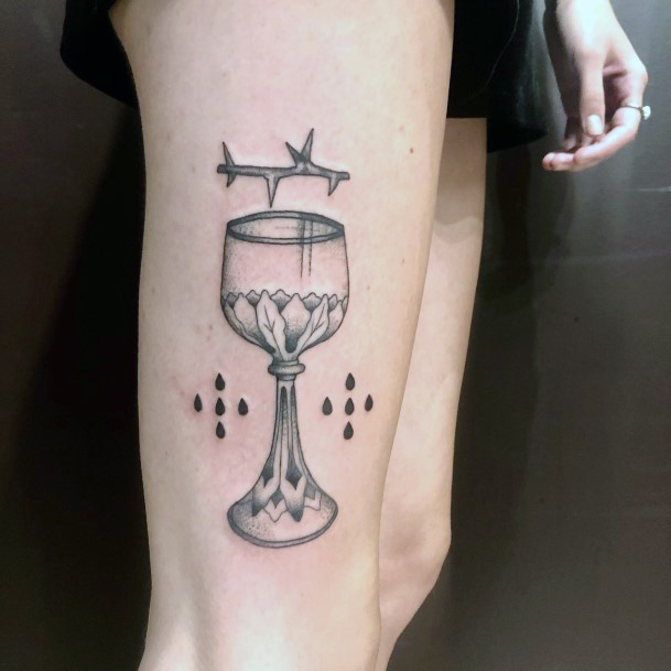 Coolest Womens Chalice Tattoos