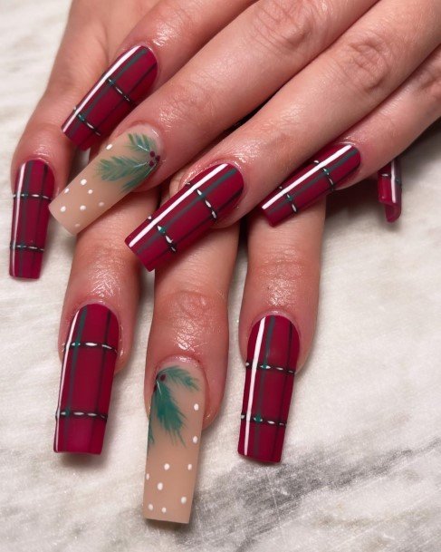 Coolest Womens Christmas Gel Nails