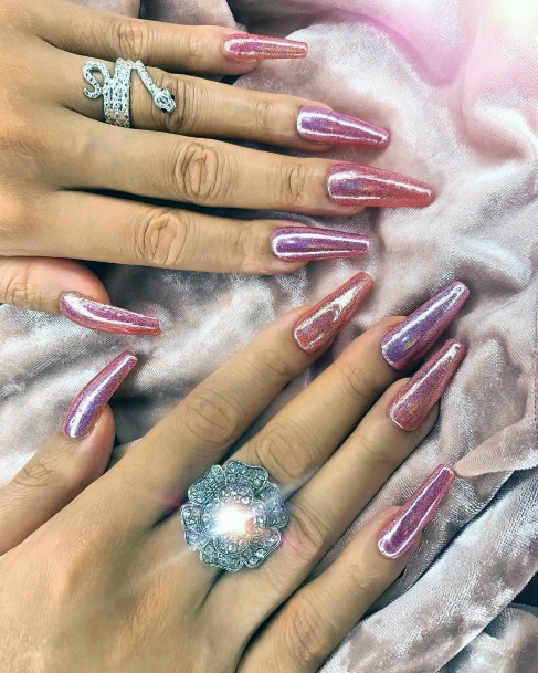 Coolest Womens Chrome Nails