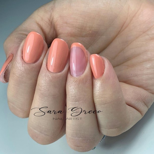 Coolest Womens Coral Nails