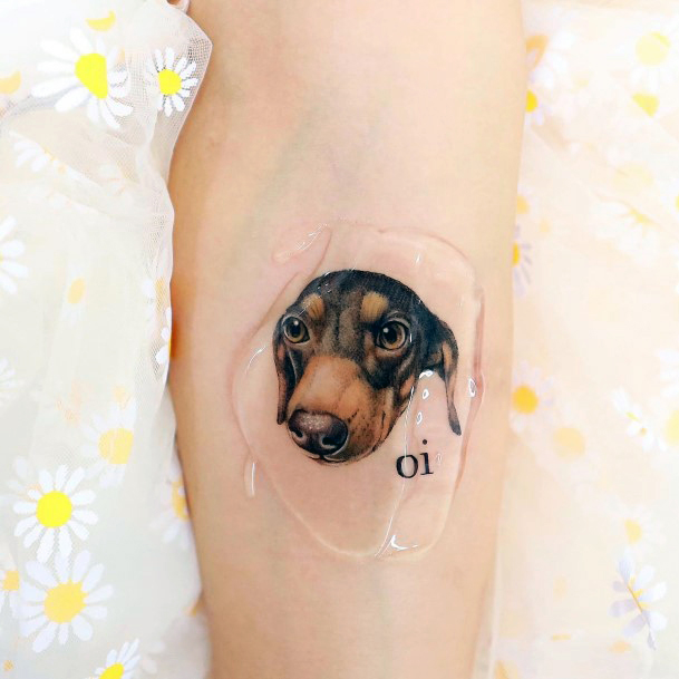 Coolest Womens Dachshund Tattoos