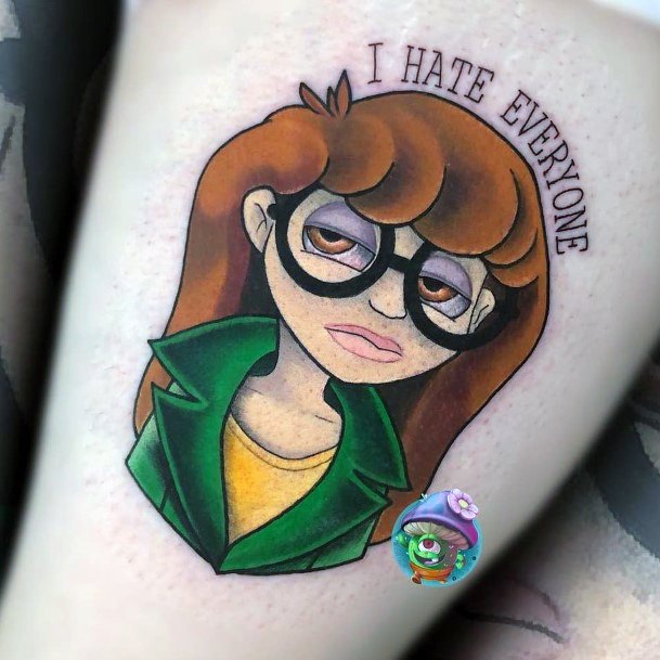 Coolest Womens Daria Tattoos