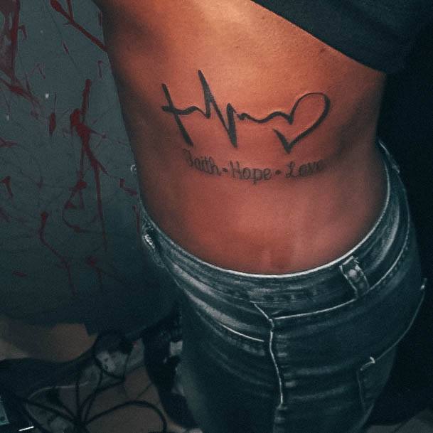 Coolest Womens Faith Hope Love Tattoos