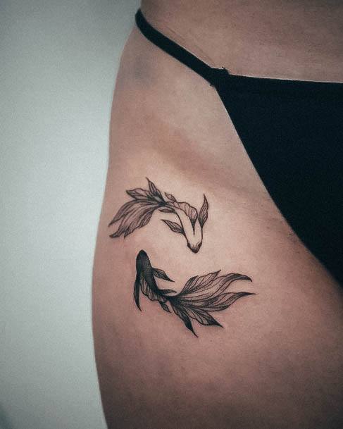 Coolest Womens Fish Tattoos