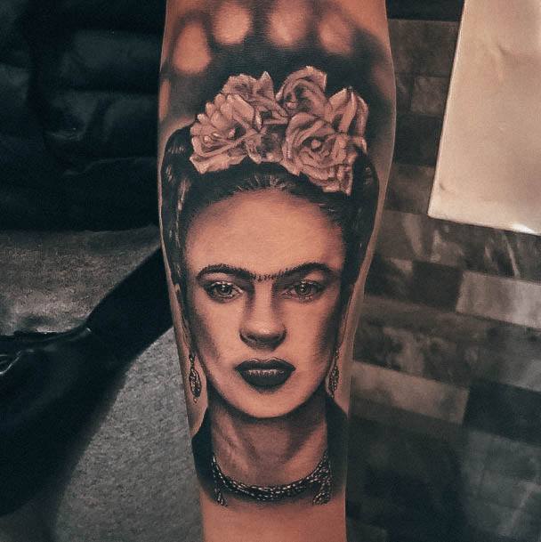 Coolest Womens Frida Tattoos