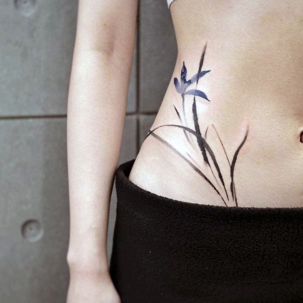 Coolest Womens Good Tattoos Ribs Plant