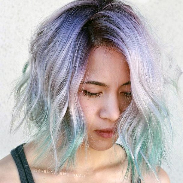 Coolest Womens Grey Ombre Hairstyless