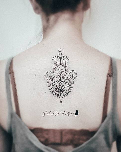 Coolest Womens Hamsa Tattoos