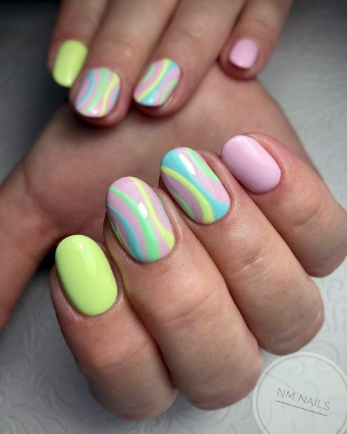 Coolest Womens Ice Cream Nails