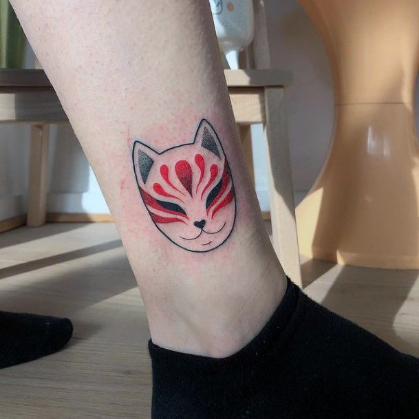 Coolest Womens Kitsune Tattoos