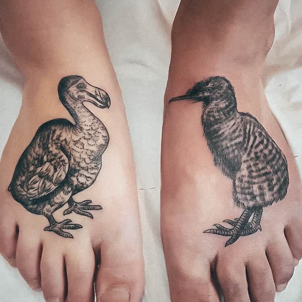 Coolest Womens Kiwi Bird Tattoos