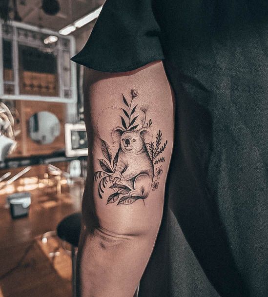 Coolest Womens Koala Tattoos