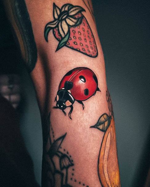 Coolest Womens Ladybug Tattoos