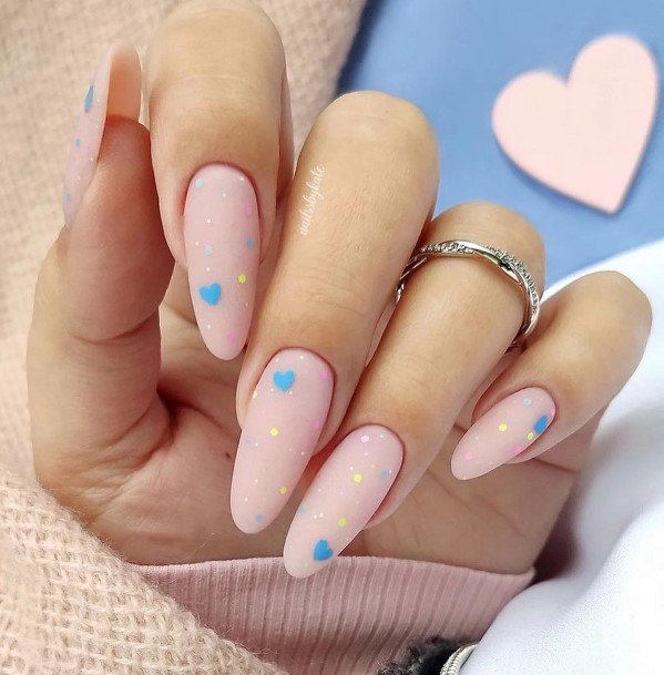 Coolest Womens Light Blue Nails