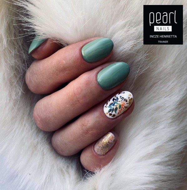 Coolest Womens Light Green Nails