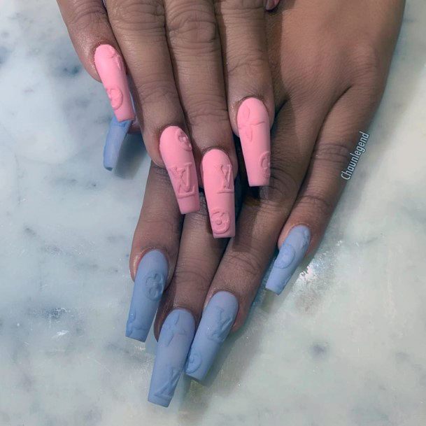 Coolest Womens Long Pink Nails