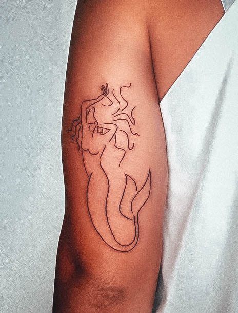 Top 100 Best Mermaid Tattoos For Women - Mythical Siren Design Ideas