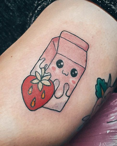 Coolest Womens Milk Tattoos