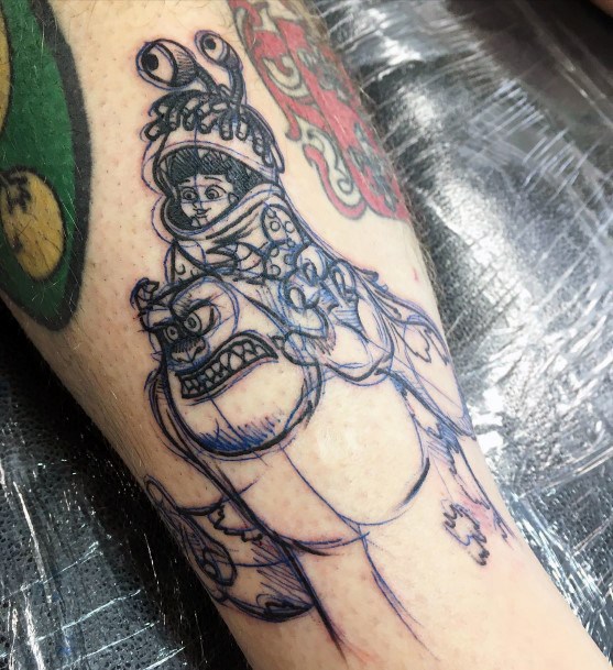 Coolest Womens Monsters Inc Tattoos