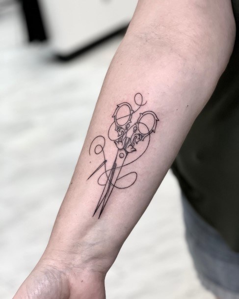 Tattify Needle And Thread Temporary Tattoo  Sew What Set of 2   Walmartcom