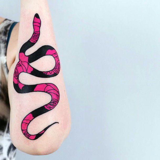 Coolest Womens Neon Tattoos