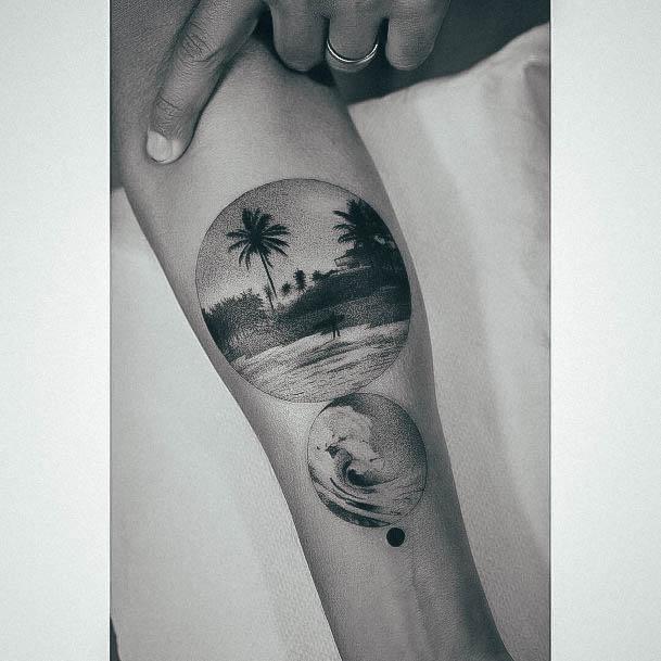 Coolest Womens Ocean Tattoos