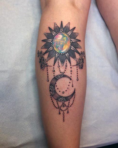 Coolest Womens Opal Tattoos