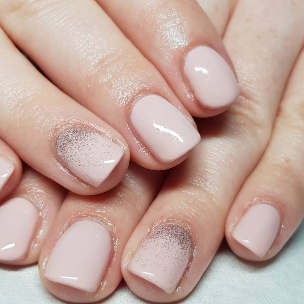 Coolest Womens Pale Pink Nails