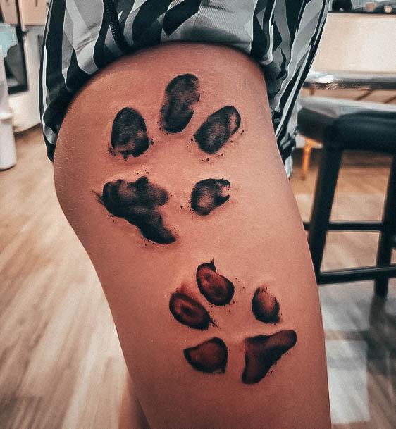 25 Best Paw Print Tattoos with Meanings and Ideas  Body Art Guru