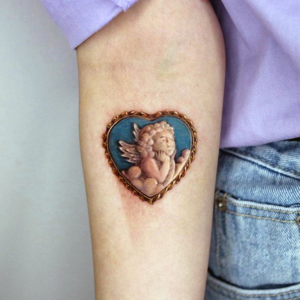 Coolest Womens Pendant Tattoos