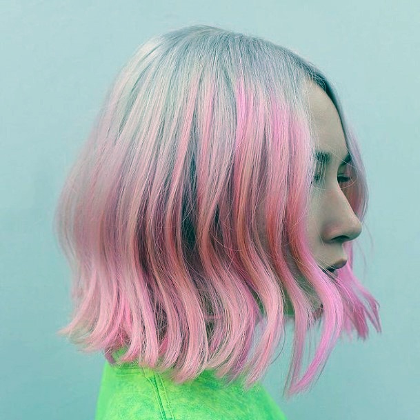 Coolest Womens Pink Ombre Hairstyless