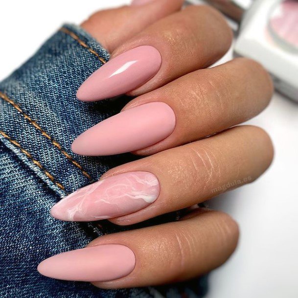 Coolest Womens Pink Summer Nails