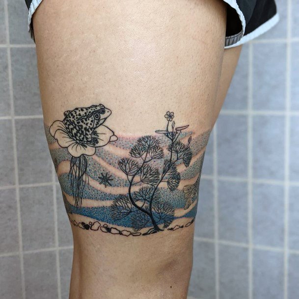 Coolest Womens Pond Tattoos