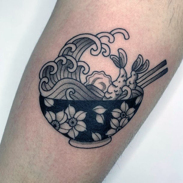 Coolest Womens Ramen Tattoos