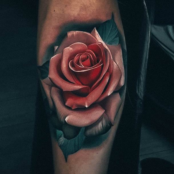 Coolest Womens Rose Forearm Tattoos